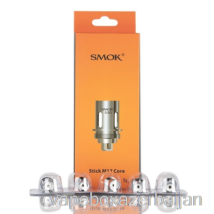 E-Juice Vape SMOK Stick M17 Replacement Coils 0.6ohm Dual Cores